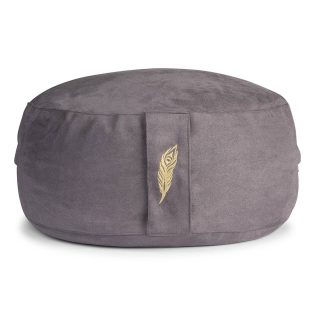 Meditatiekussen Suede Warm Grey