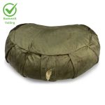 Meditatiekussen Halve Maan Velvet Green