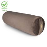 Yoga Bolster Velvet Dark Grey
