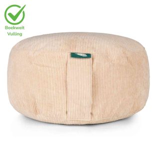Meditatiekussen Rib Crème