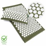 Spijkermat en spijkerkussen set Nature Green